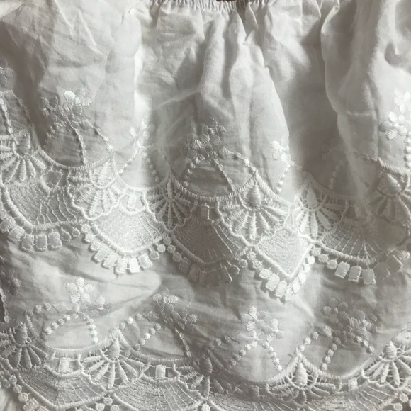 White strapless romper! - Picture 2 of 4